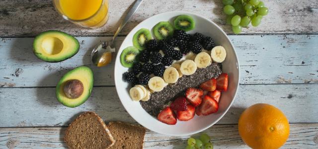 fruit lot on ceramic plate by Jannis Brandt courtesy of Unsplash.